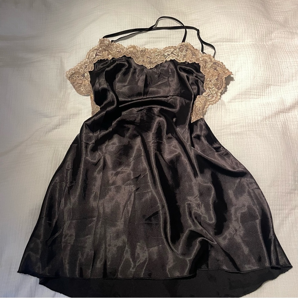 lace slip dress